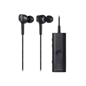 Auriculares Bluetooth AUDIOTECHNICA ATH-ANC100 (In Ear – Microfone – Noise Cancelling – Preto)