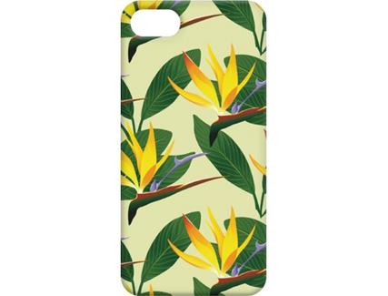 Capa iPhone 6, 6s, 7, 8 FUNNY CASES Flores Verde