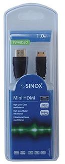 Sinox Cabo HDMI para Mini HDMI Plus High Speed SXV1501 – 1 metro