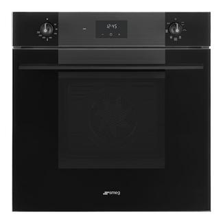 Forno Multifunções Smeg Linea SF6100VB3 Ventilado e Pirolítico e de 70 Litros – Preto Polido
