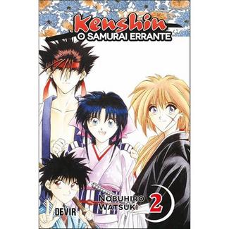 Manga Kenshin O Samurai Errante 02: Dois Assassinos de Nobuhiro Watsuki
