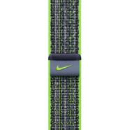 Bracelete Apple Desportiva Loop Nike AppleWatch 41 mm – Azul e Verde Bright