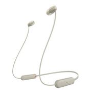 Auriculares Bluetooth SONY WIC100C (In Ear – Microfone – Bege)