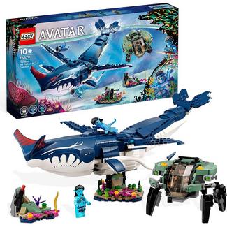 LEGO Avatar Payakan o Tulkun e o Crabsuit – brinquedo de construção divertido com 3 minifiguras