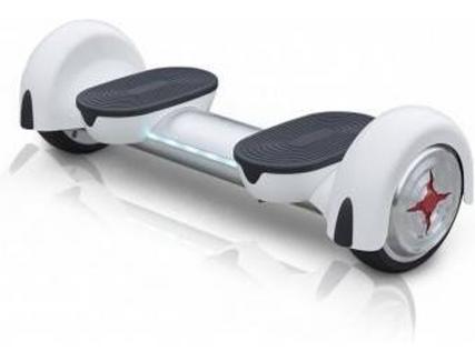 Hoverboard SKATEFLASH PI Branco (Autonomia: 20 km / Velocidade Máx: 12 km/h)