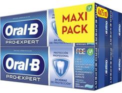 Pasta de Dentes ORAL-B Pro-Expert Proteção Profissional (4 x 75 ml)