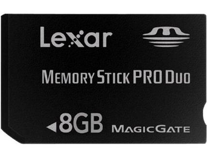 Lexar Memory Stick Pro Duo 8GB