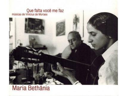 CD Maria Bethania – Que Falta Você Me Faz