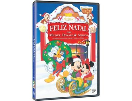 DVD Feliz Natal Com Mickey, Donald e  Amigos (Dobrado: Sim)