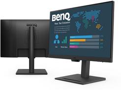 Monitor BenQ IPS de 27″ 1080p 100Hz com altura ajustável VESA e colunas pretas