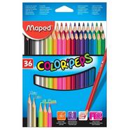 Caixa de 36 Lápis de Cor Color Peps Longo Maped