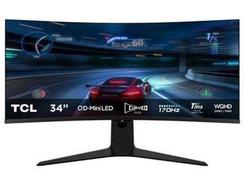 Monitor Gaming Curvo TCL 34R83Q (Led – 34” – 1 ms – 170 Hz)