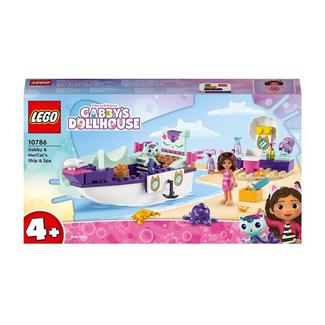LEGO Gabby's Dollhouse 10786 - Navio e Spa com Gabby e MerCat