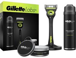 Conjunto Oferta GILLETTE Labs Black & Neon com Máquina Barbear + Gel + Hidratante 1 un
