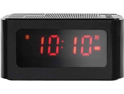 Rádio Despertador CLIPSONIC TES186N (Preto – Digital – Bateria)