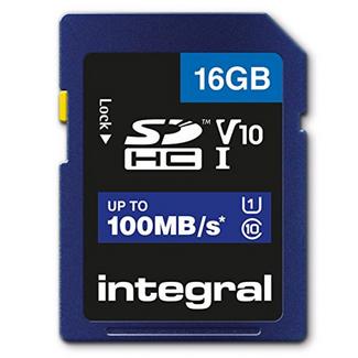 Cartão Integral SDHC Ultima Pro U1 16GB (100MB/s) (Class 10)