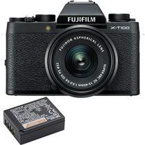 Fujifilm X-T100 + XC 15-45mm f/3.5-5.6 OIS PZ – Preto + Bateria Extra