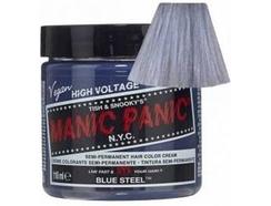 Creme de Coloração Semi-Permanente MANIC PANIC Blue Steel (118 ml)