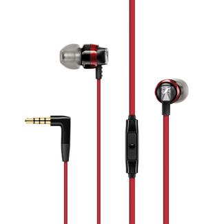 Auriculares com fio SENNHEISER CX 300 S (In Ear – Microfone – Atende Chamadas – Vermelho)