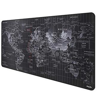 Tapete Anpollo Gaming Mouse Mat XXL 900x400x3mm World Map