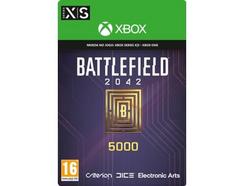 Cartão Xbox Battlefield 2042 5000 BFC (Formato Digital)