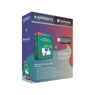 Software KASPERSKY BDL_KIS20193U+VBT128 (PC e MacBook)