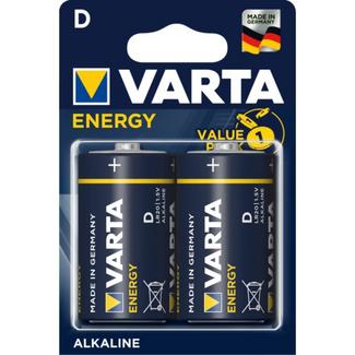 Varta Energy D 1.5V Pack 2 Unidades