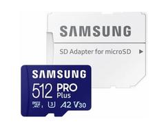 MicroSD SAMSUNG 512GB Pro Plus