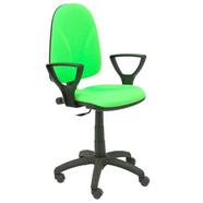 Cadeira de Escritório Operativa PIQUERAS Y CRESPO Algarra Verde Pistacho (braços fixos – Tecido)