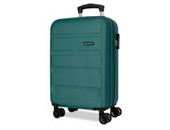 Mala de Cabine Expansível ROLL ROAD Flex Verde (38x55x20+5cm – 35L)