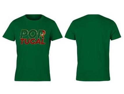 T-shirt TOPBRANDS Portugal Adepto Verde (XL)