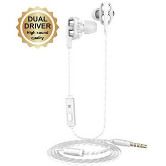 Auriculares Bluetooth MUVIT Driver M1i+ (In Ear – Microfone – Branco)