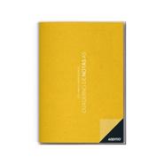 Caderno de Notas A5 Castelhano – 15 x 21 2 cm – Amarelo