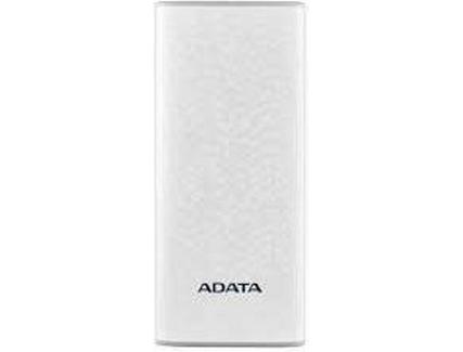 Powerbank ADATA P10000 (10.000mAh – 2 USB – MicroUSB – Branco)