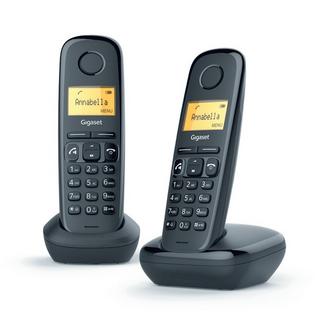 Telefone sem Fios Gigaset A270 Duo – Preto