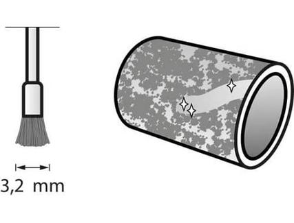 Escova de aço-carbono de 3,2 mm BOSCH