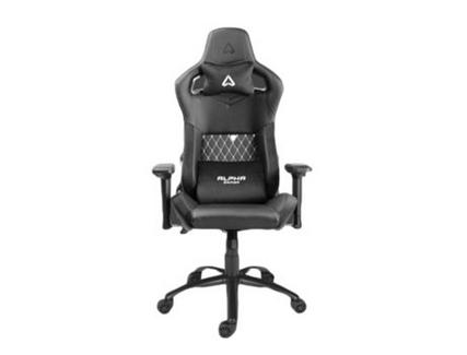Cadeira Gaming ALPHA Gamer Osiris (Até 135 kg – Classe 4 – Preto e Branco)