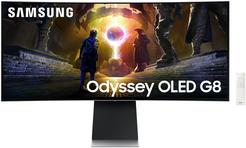 Samsung Odyssey OLED G8 G85SD 34″ OLED UltraWide QHD 175Hz Curvo com Altifalantes e FreeSync Premium Pro