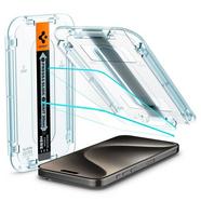 Película Vidro Temperado Spigen iPhone 15 Pro Max EZ FIT GLAS.tR (Pack-2)