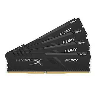 Memória RAM DDR4 KINGSTON HyperX Fury (4 x 32 GB – 3000 MHz – CL 16 – Preto)