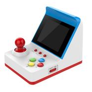 Consola Mini Arcade Retro 360 Jogos Azul/branco