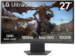 LG UltraGear 27GS60QC-B 27″ LED VA QHD 180Hz FreeSync Curvo
