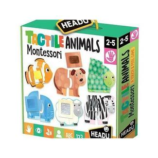 Headu Puzzle Montessori Tactile Animals
