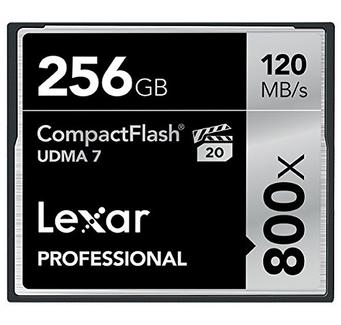 Lexar CF 256GB 800x Professional UDMA7