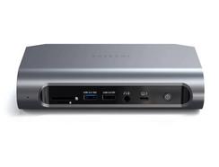 SATECHI Thunderbolt 4 Multimedia Pro Acoplamiento Base Negro Gris