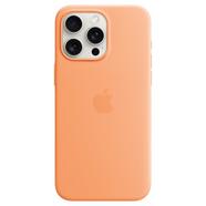 Capa APPLE iPhone 15 Pro Max Silicone com MagSafe Sorvete de laranja