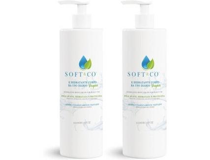 Pack de 2 Cremes Hidratante SOFT&CO (500 ml)