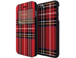 Capa I-PAINT Double Sottsh iPhone 6 Plus, 6s Plus Vermelho