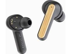 Auriculares Bluetooth True Wireless HOUSE MARLEY EM-DE031-SB (In Ear – Microfone – Noise Canceling – Preto)