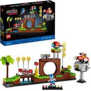 LEGO Ideas Sonic the Hedgehog – Green Hill Zone 21331 Kit de Construção Presente Nostálgico para Milenares
